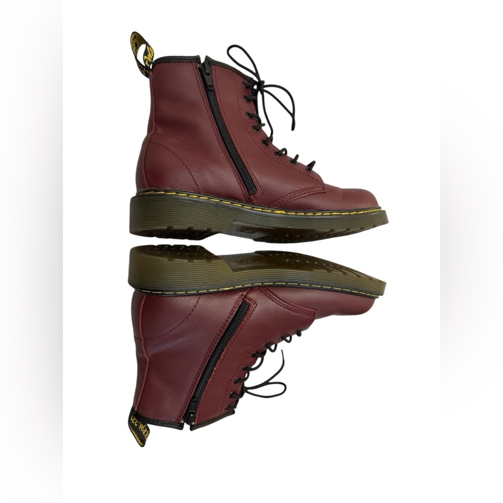 Dr Martens 1460 J Cherry Red Boots 5 Large 4 Medium - Picture 7 of 11
